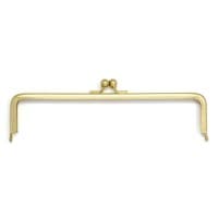 F25 / 18cm 角丸型 がまぐち口金 / G［1～9本］:がまぐち口金・各種