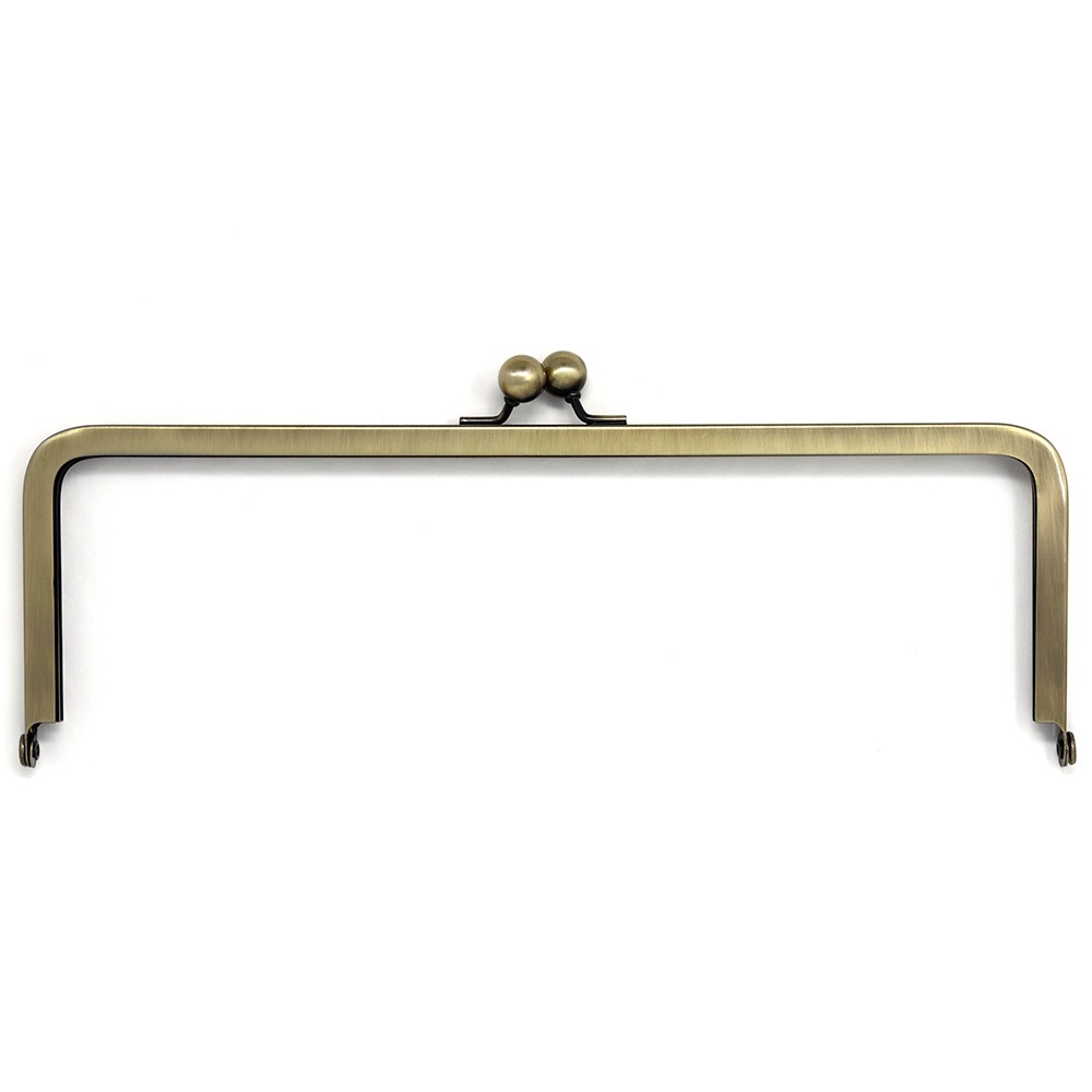 F87 / 27cm 角丸型 がまぐち口金 カンなし / ATS［1～29本］:がまぐち