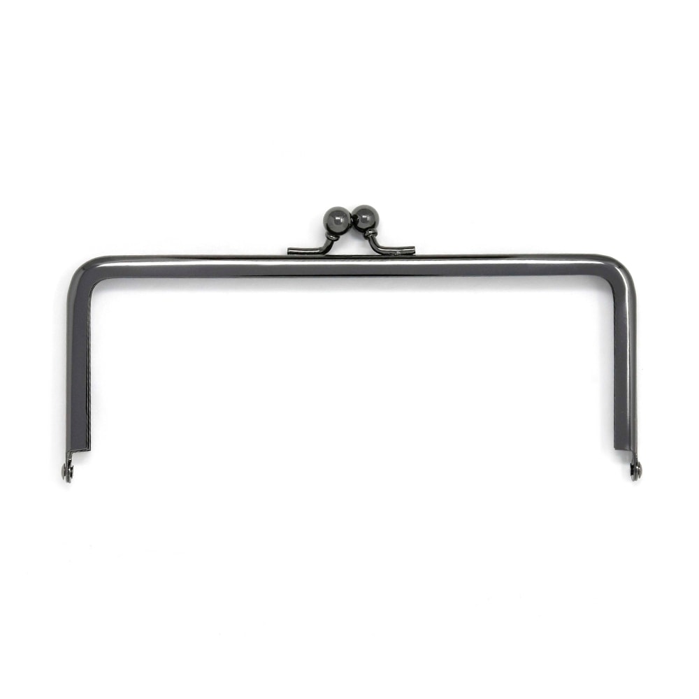 F24 / 15cm 角丸型 がまぐち口金 / B［10～49本 / 5%OFF］:がまぐち