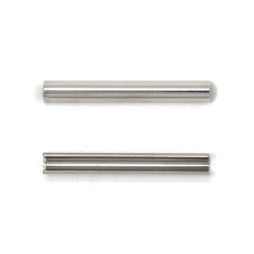 廃番】Y13 / 50mm ヘリ止め金具 / N 〈10個〉:がまぐち口金・各種金具