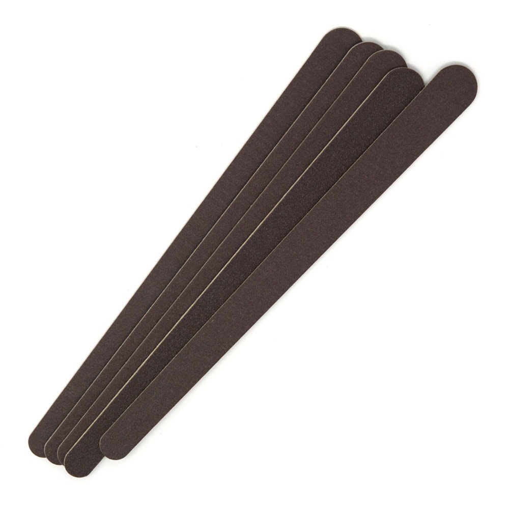 U160 / サンドスティック 荒目 5枚入 〈1個〉:がまぐち口金・各種金具