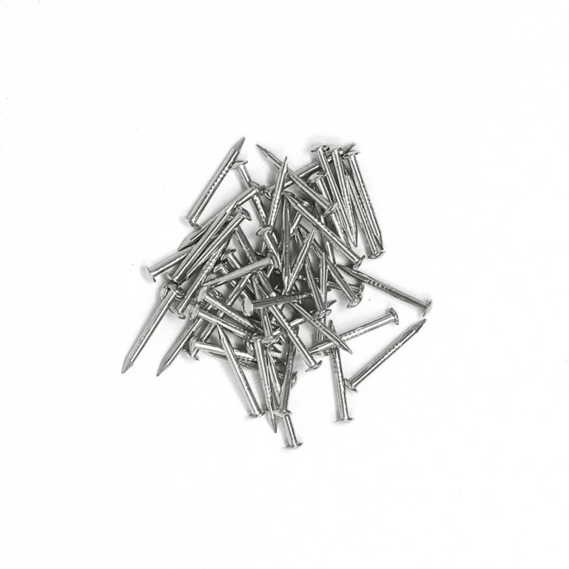 Y100 / 巾着コキ用クギ / N 〈50個〉:がまぐち口金・各種金具・袋物