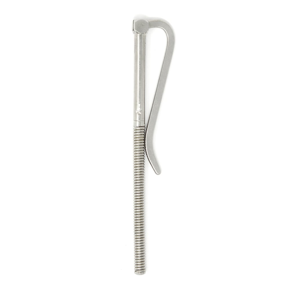 Y123 / No.2567 札バサミ金具 8.9cm / ATN 〈1個〉:がまぐち口金・各種