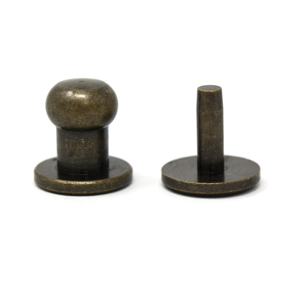 A104 / 打ち込みギボシ 大 / AT 〈小口・大口〉:がまぐち口金・各種