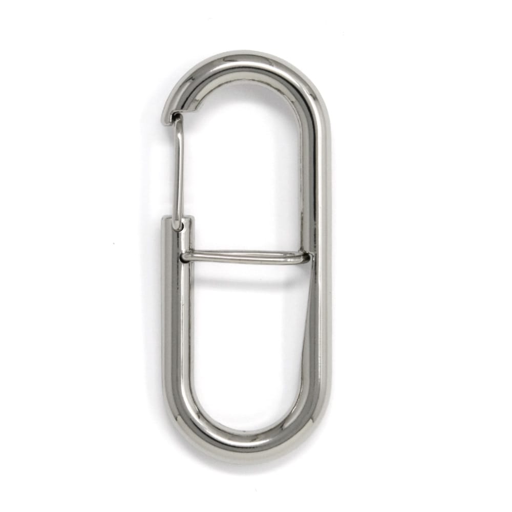 限定品】二段式カラビナ Bタイプ / N〈1個〉:がまぐち口金・各種金具