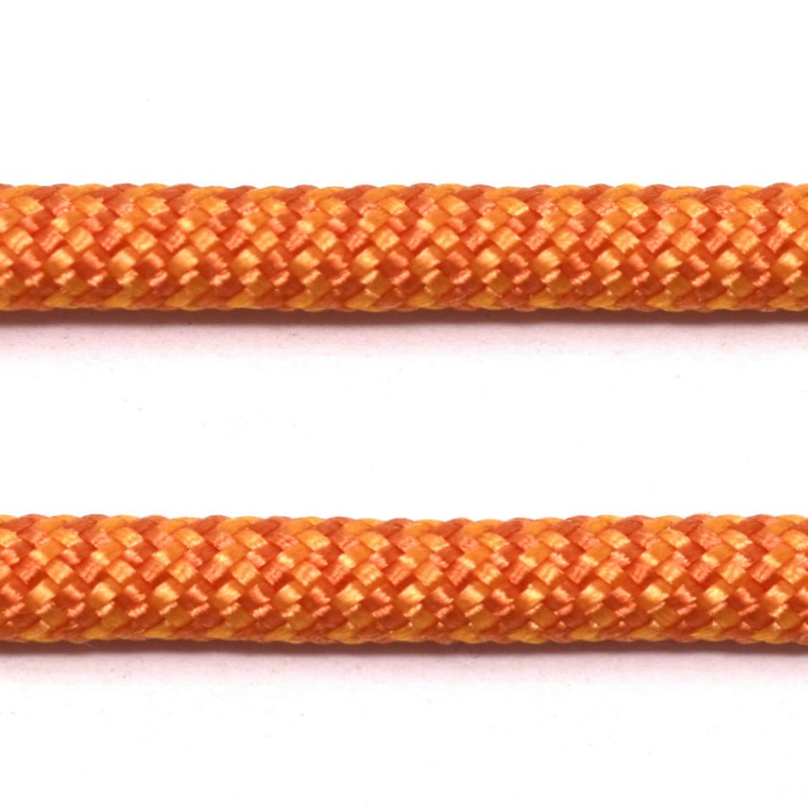 バラ売りします Z156 / TIGER パラコード 4mm / 黄丹〈1束(30m)〉:がまぐち口金・各種