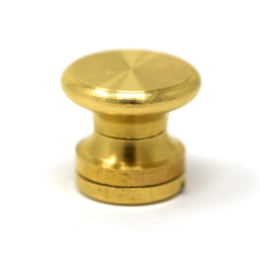 Y702 / ストラップ用ダブルネジ / 真鍮無垢 〈小口・大口〉:がまぐち