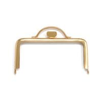 F27 / 10.5cm 角丸型 がまぐち口金 カン付 / ATS［1～9本］:がまぐち