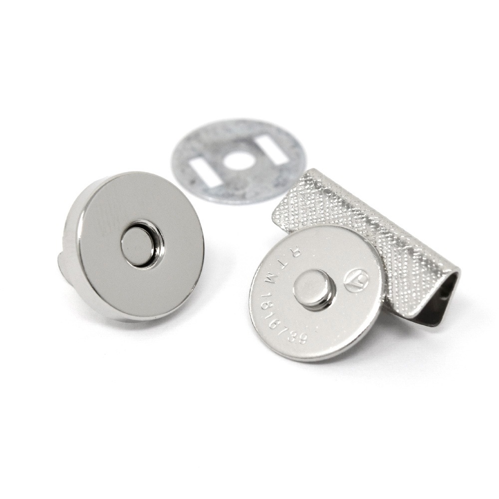 G46 / 14mm ヘリ留め Rマグネットボタン / N 〈小口・大口・箱