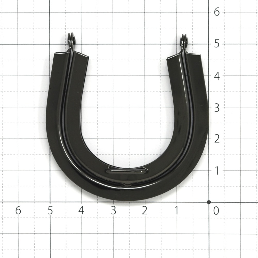デッドストック】 3.3cm 馬蹄型 がまぐち口金 / B:がまぐち口金・各種