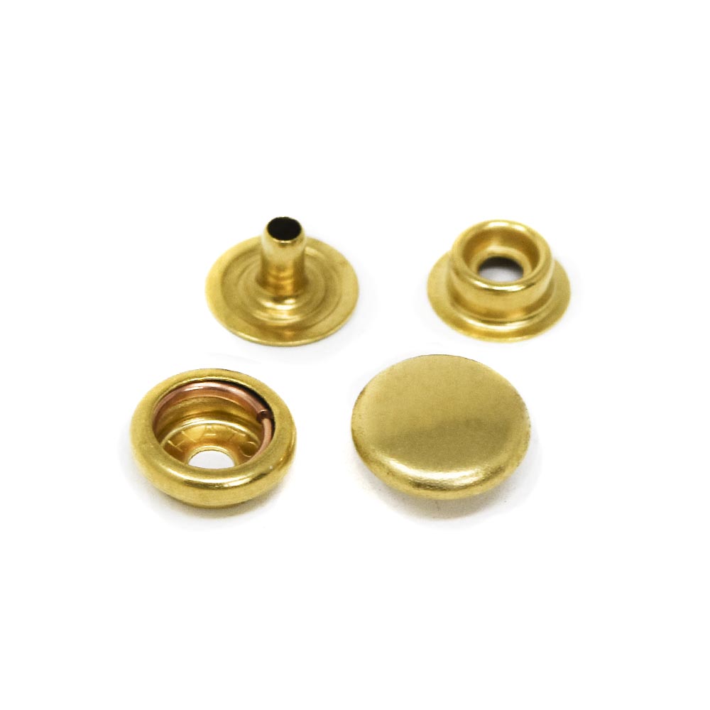 E81 / No.7090 ジャンパーホック / 真鍮無垢 〈小口・大口・箱