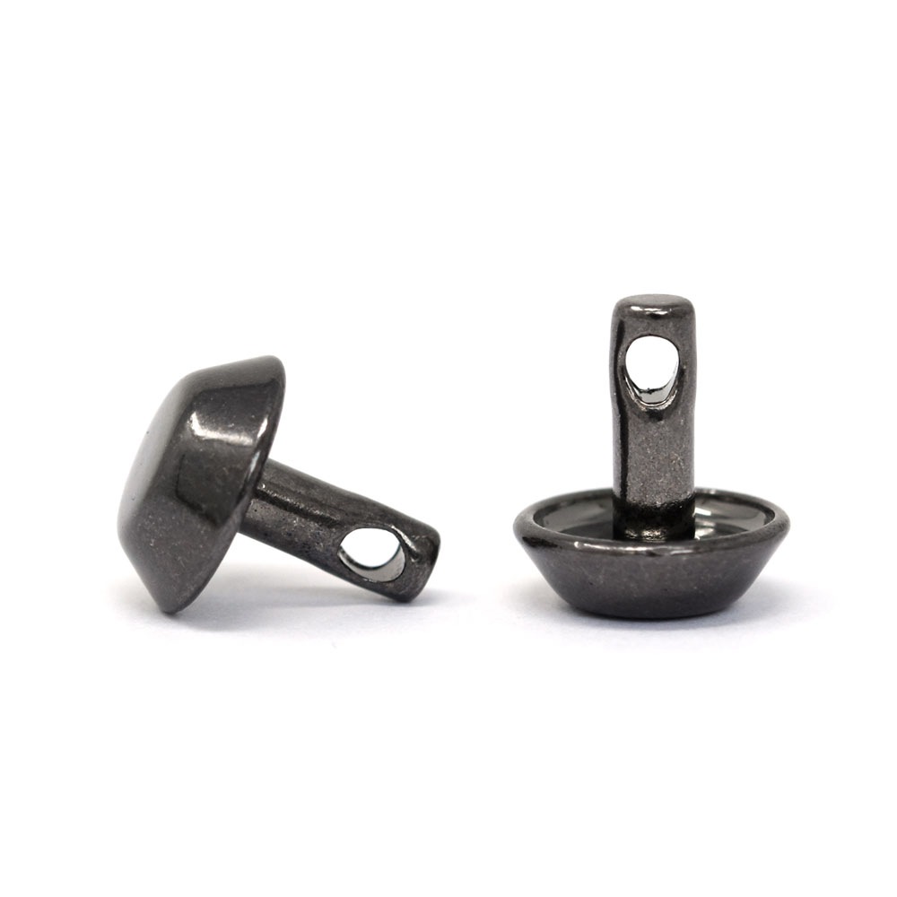 移動】E92 / フジタカ底鋲 大 8mm足 / B 〈10個〉:がまぐち口金・各種