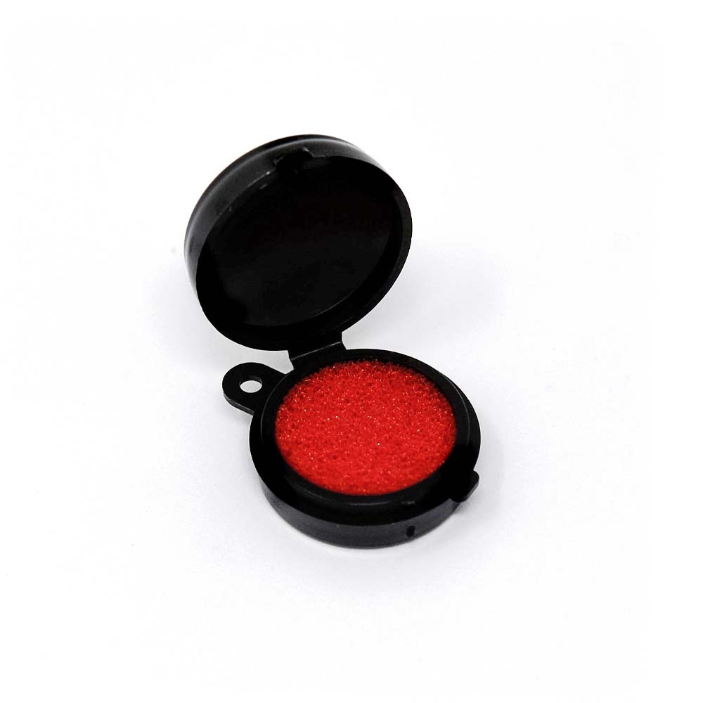 廃番】Y49 / ミニ朱肉 〈5個・100個〉:がまぐち口金・各種金具・袋物