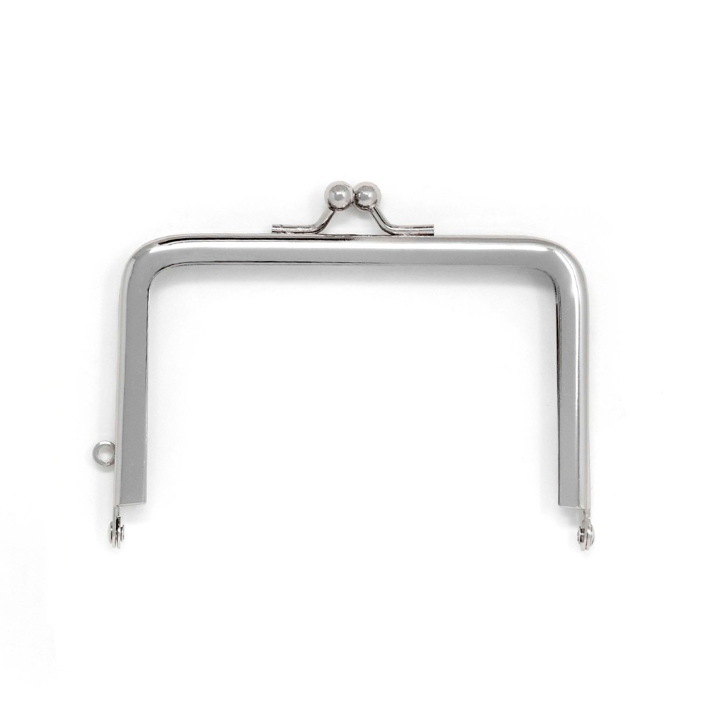 F21 / 9cm 角丸型 がまぐち口金 / N［1～9本］:がまぐち口金・各種金具