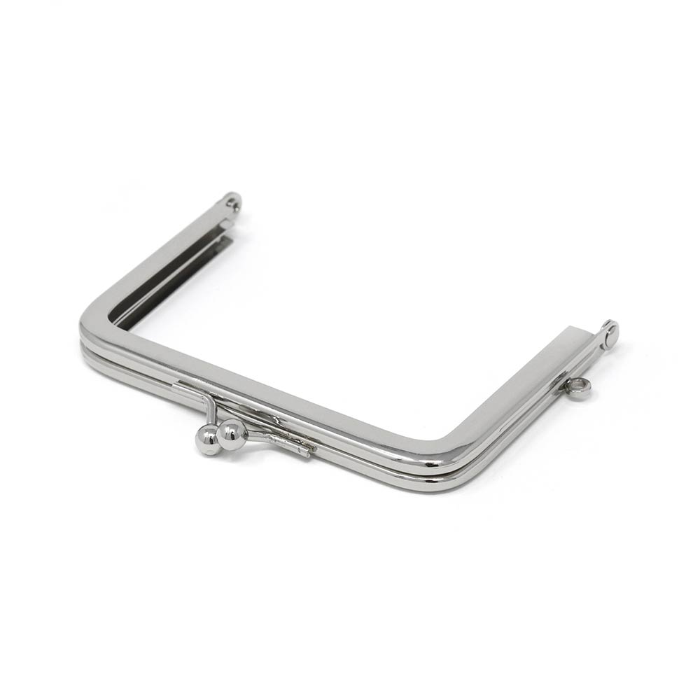 F21 / 9cm 角丸型 がまぐち口金 / N［1～9本］:がまぐち口金・各種金具