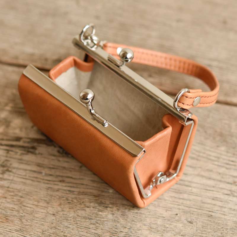 廃番】TU-9 / 箱足がま口ミニボストン 型紙セット / N 〈1セット