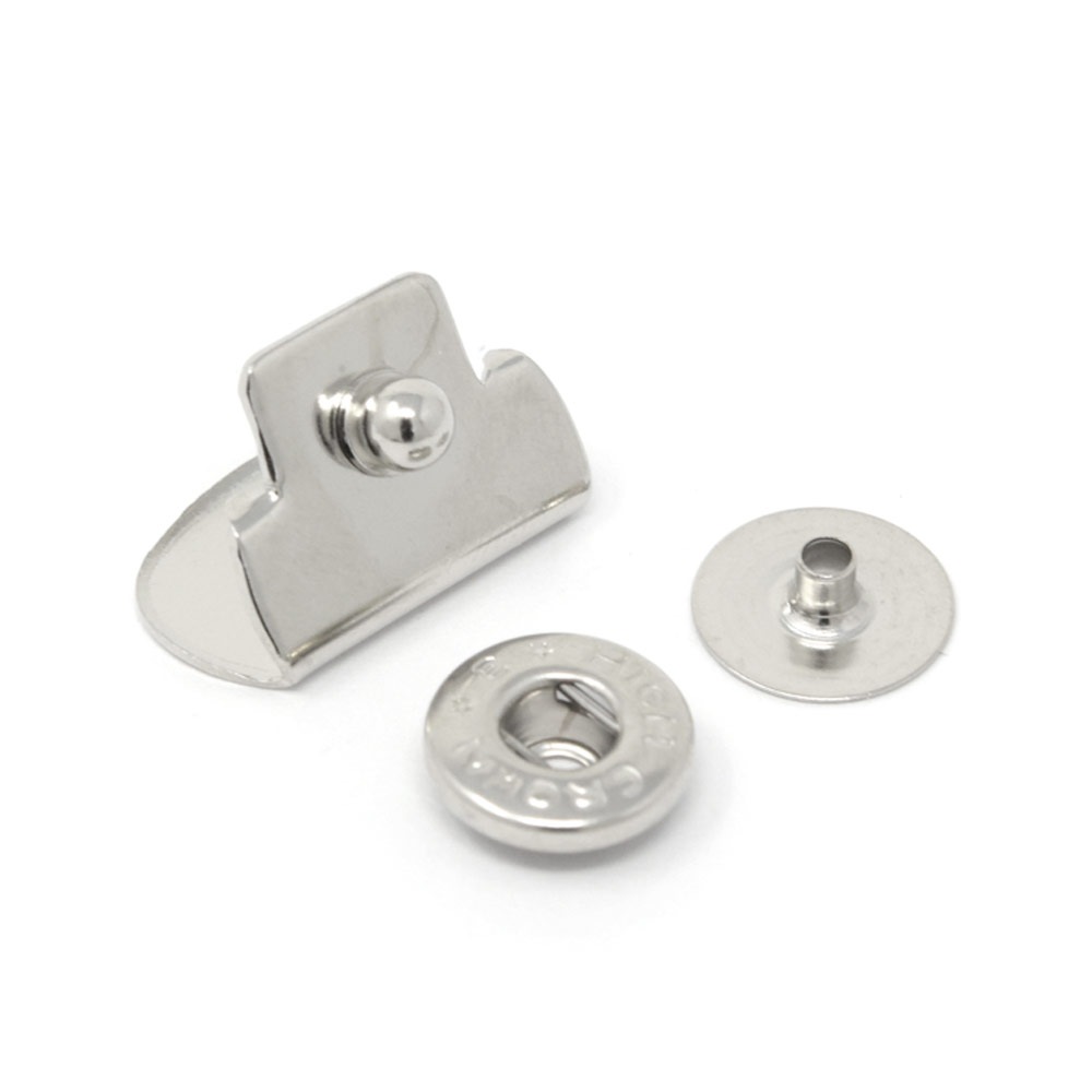 廃番】E87 / M181 飾りホック / N 〈10組〉:がまぐち口金・各種