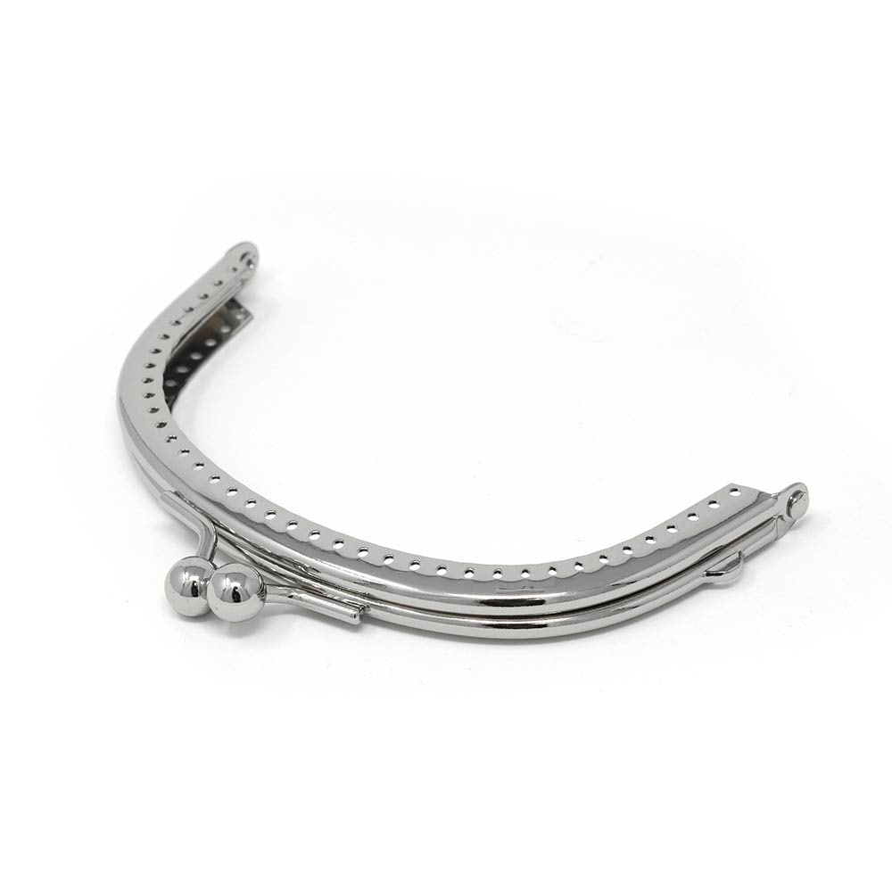 廃番】F226 / 9.9cm くし型 縫付け がまぐち口金 / N［1～49本