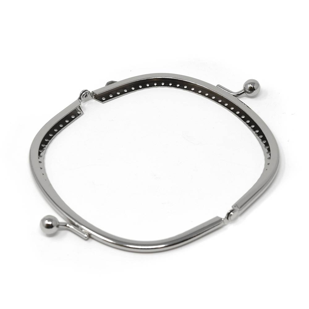 廃番】F226 / 9.9cm くし型 縫付け がまぐち口金 / N［1～49本