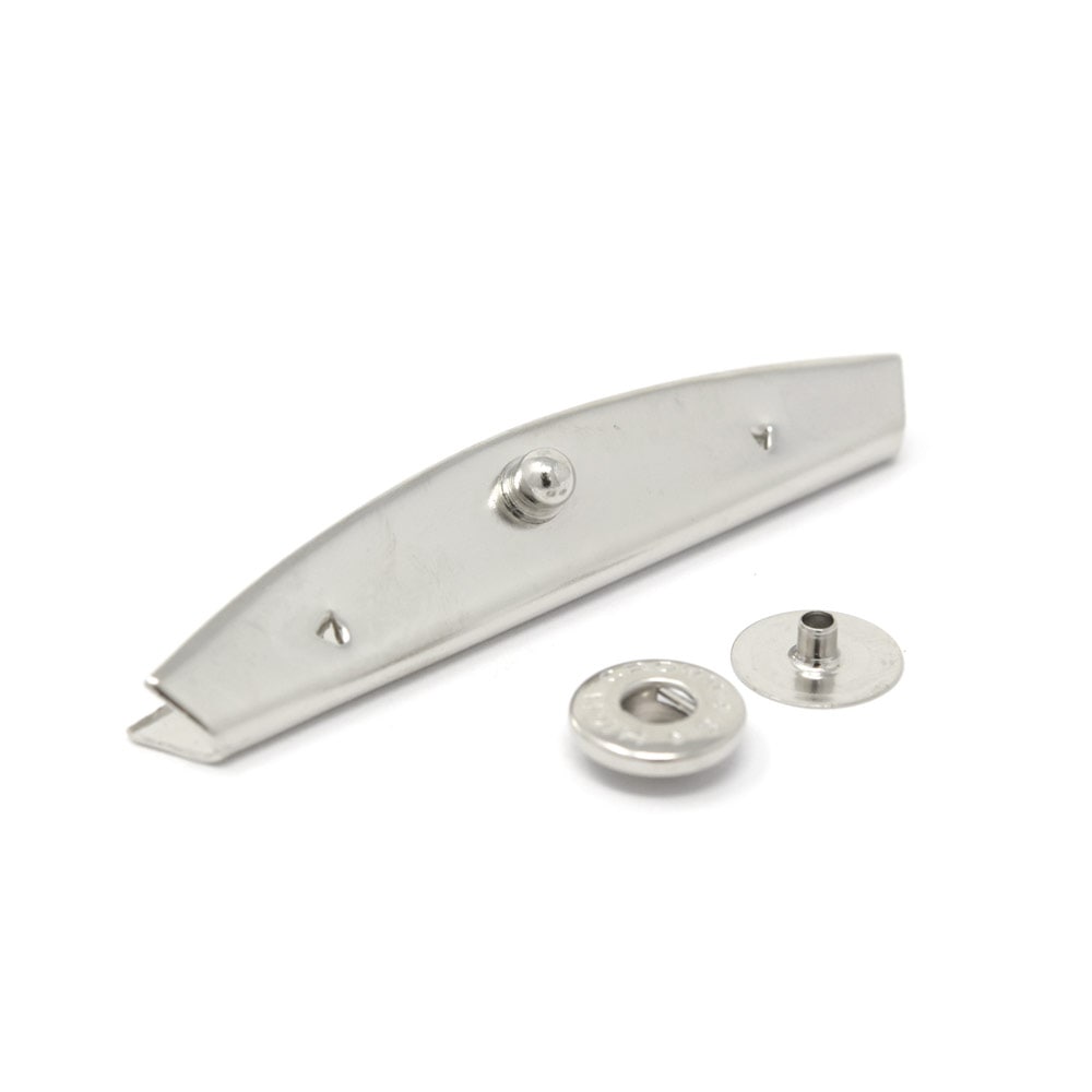 廃番】E88 / M188 飾りホック / N 〈10組〉:がまぐち口金・各種