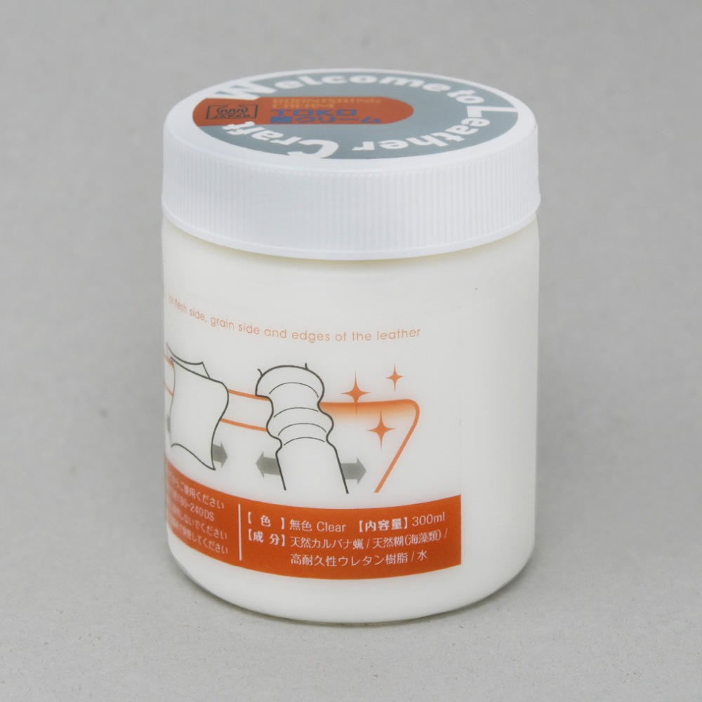 廃番】U156・157 / TOKO艶クリーム 100ml・300ml 〈1個〉:がまぐち口金