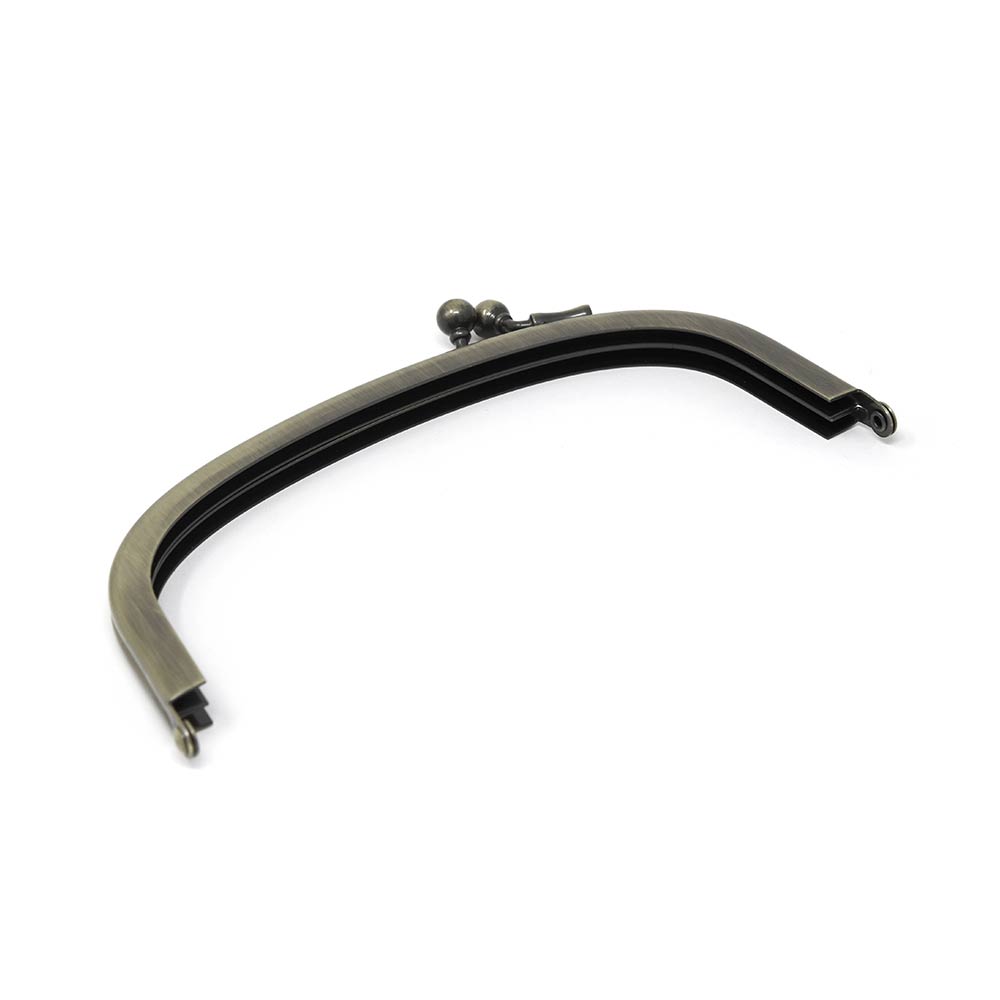 F61 / 13.5cm くし型 がまぐち口金 横ヒネリ / ATS［10～49本 / 5%OFF