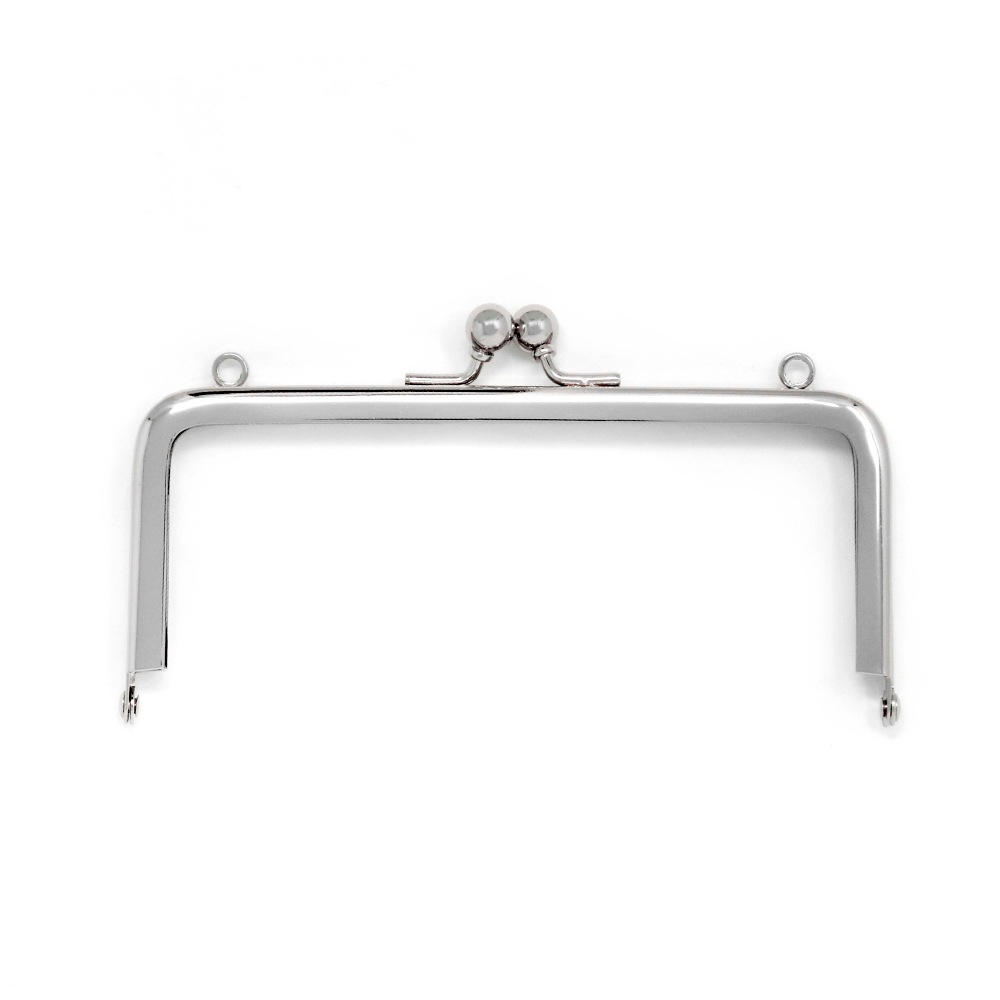 カッチカチ様 F28 / 12cm 角丸型 がまぐち口金 カン付 / N[120本~ / 20%OFF