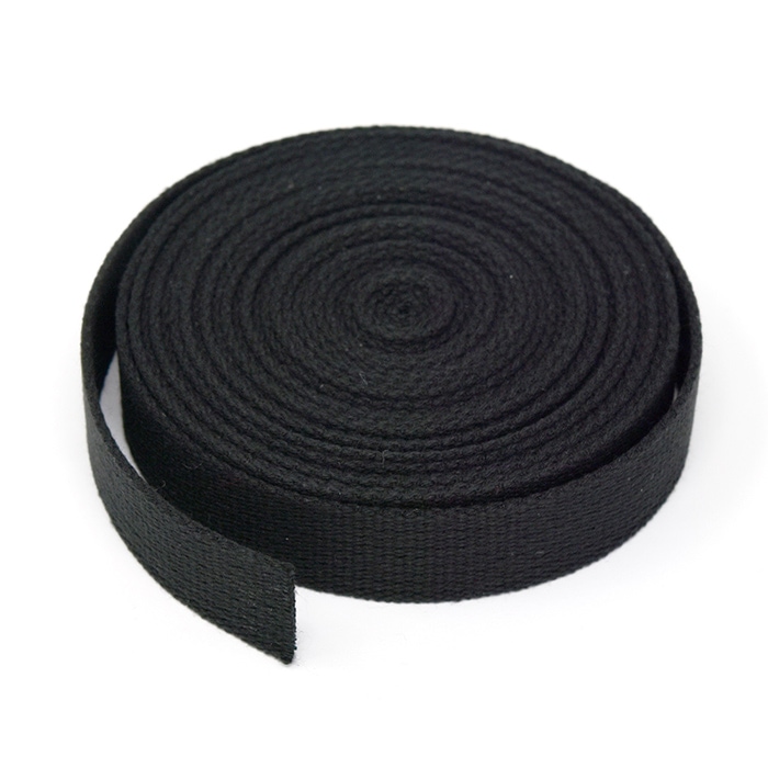 Z71 / アクリルテープ 30mm / 黒 〈小口・大口〉:がまぐち口金