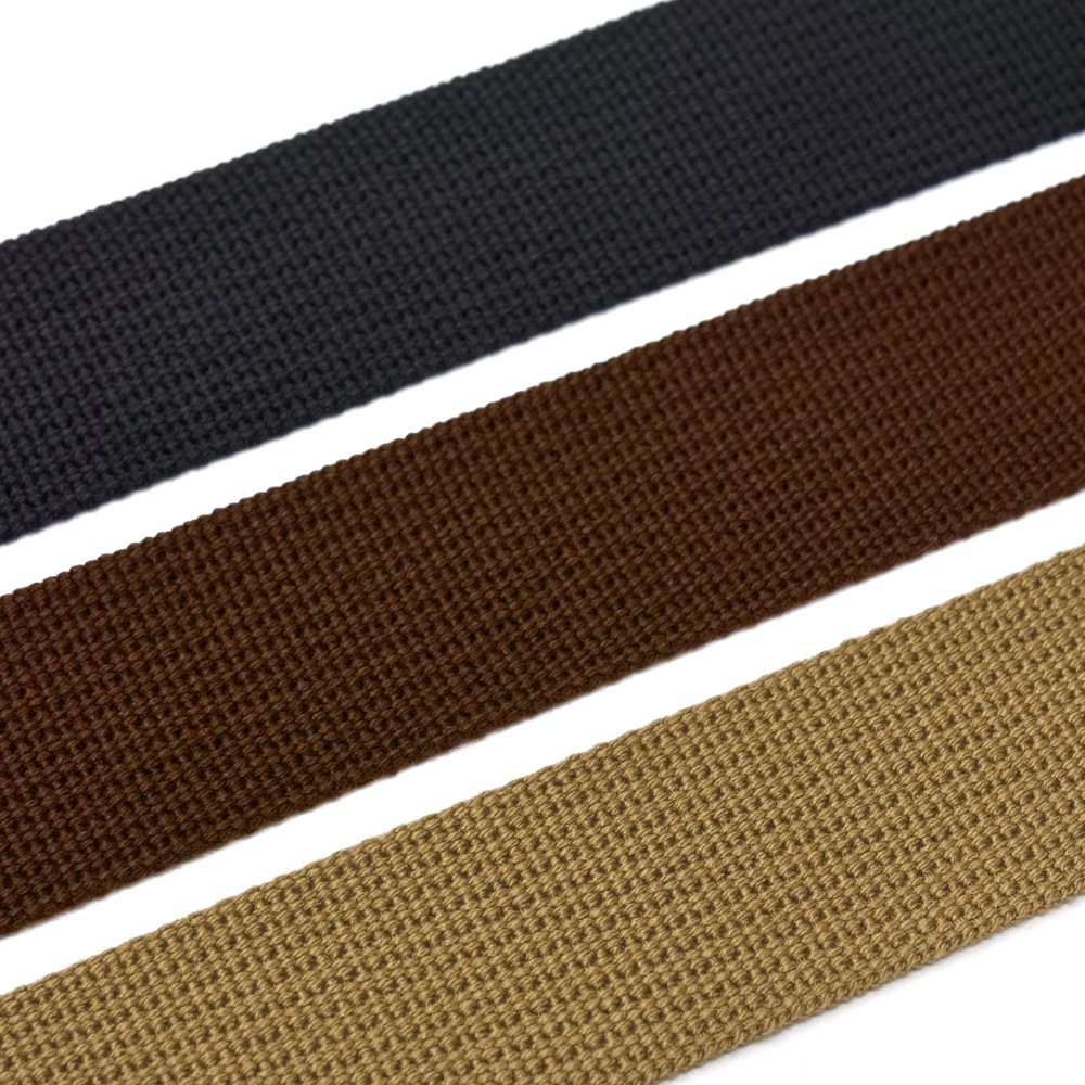 Z72 / アクリルテープ 38mm / ベージュ 〈小口・大口〉:がまぐち口金