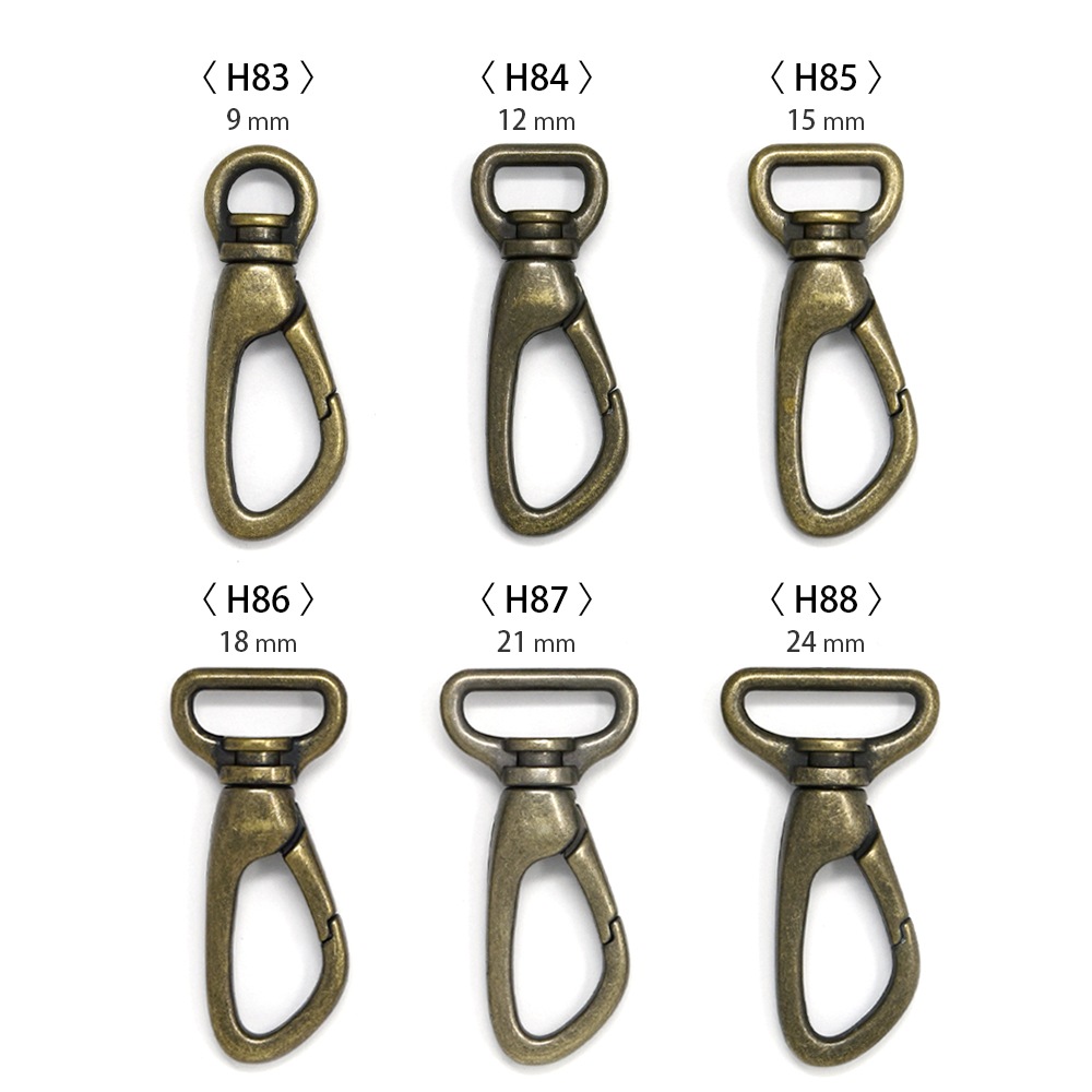 H83～90 / No.307 ナスカン 9～40mm / AT〈小口・大口〉:がまぐち口金