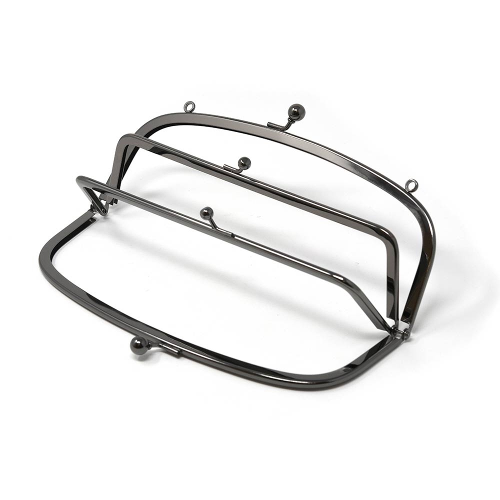 金属製　鹿の親子2体セット F74 / 20.4cm 親子がまぐち口金 カン付 / B［120本～ / 20%OFF