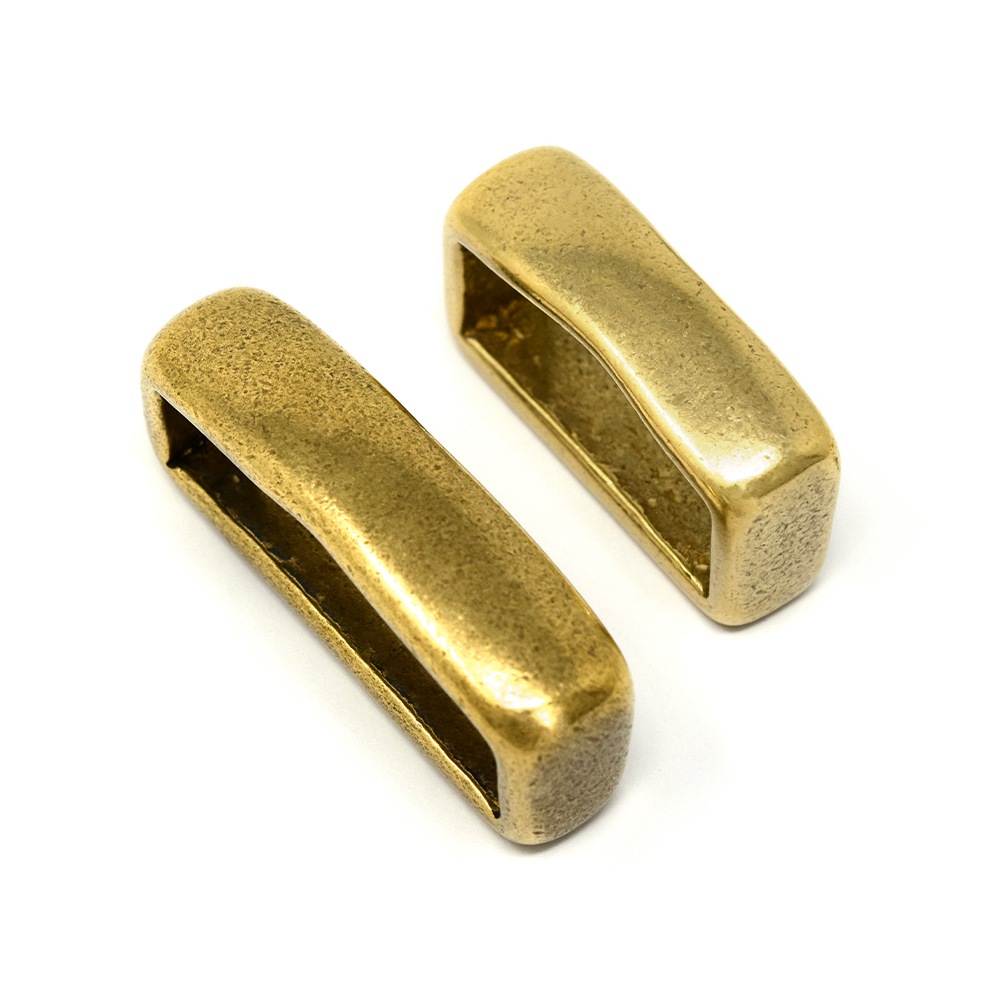 金無垢 鮑前金具 M732・733 / 真鍮製 サルカン 30～40mm / 真鍮無垢 〈1個