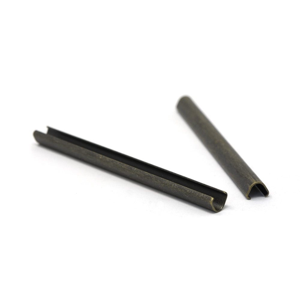 廃番】Y10 / 72mm ヘリ止め金具 / AT 〈10個〉:がまぐち口金