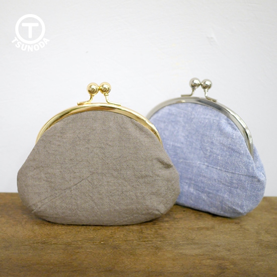 型紙のみ】F123 / 12cm 丸型がま口口金11mm玉 Pt.001:がまぐち口金