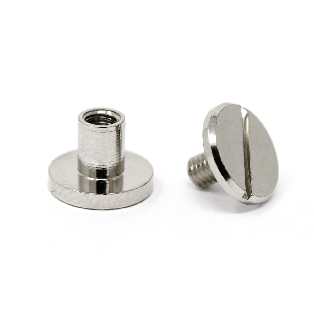 Y127～129 / 9mm 短足 組ネジ 3～7mm足 / N〈2組・100組〉:がまぐち