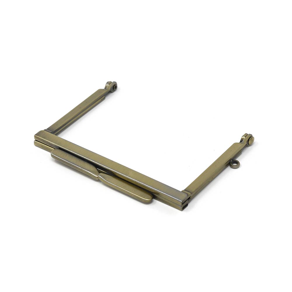 廃番】F37 / 9cm 浮足 がまぐち口金 / ATS:がまぐち口金・各種金具