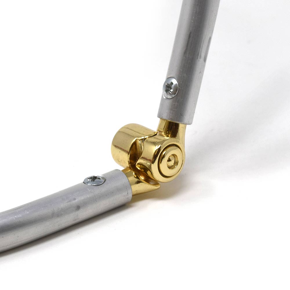 廃番】F308 / 24cm くし型 二段式アルミパイプ口金 / G［30本