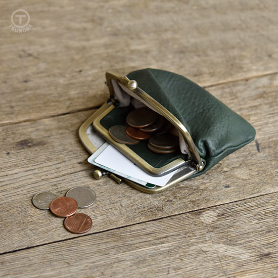 型紙のみ】F62 / 9.6cm くし型 仕切り付 がま口口金 型紙