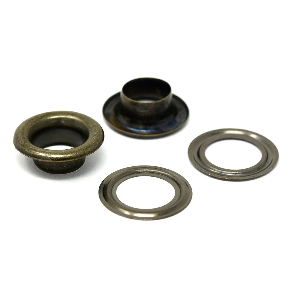 廃番】E114 / ＃23 ハトメ / AT 〈小口・箱〉:がまぐち口金・各種金具