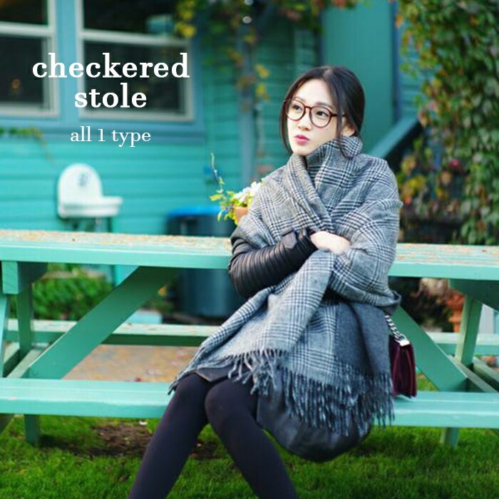 レディース メンズ レディースマフラー メンズマフラー ストール チェック ギンガムチェック モノカラー モノクロ ブラック ホワイト グレー グレーチェック 厚手 防寒 秋冬 女性 男性 プレゼント ギフト 誕生日プレゼント クリスマス