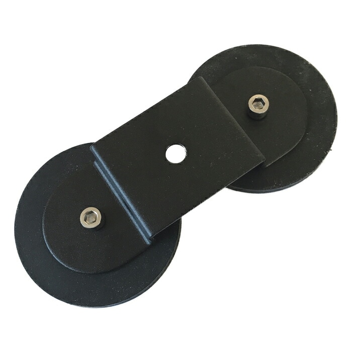 1個  強力磁石タイプ  橋型マグネット 台座  LED ワークライト用 マグネット台座　ライトバー 強力 ブラケット 作業灯 磁石ステー ブラケット ライトバーステー 作業灯 マグネット 台座 汎用 ステー ライトブラケット ゴム付き