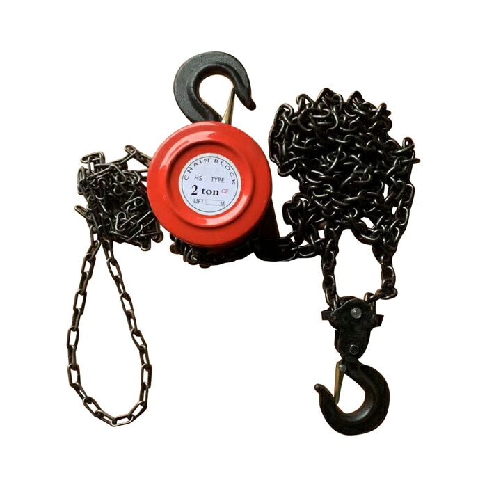 丸形　2t チェーンブロック チェーンホイスト 2000ｋｇ