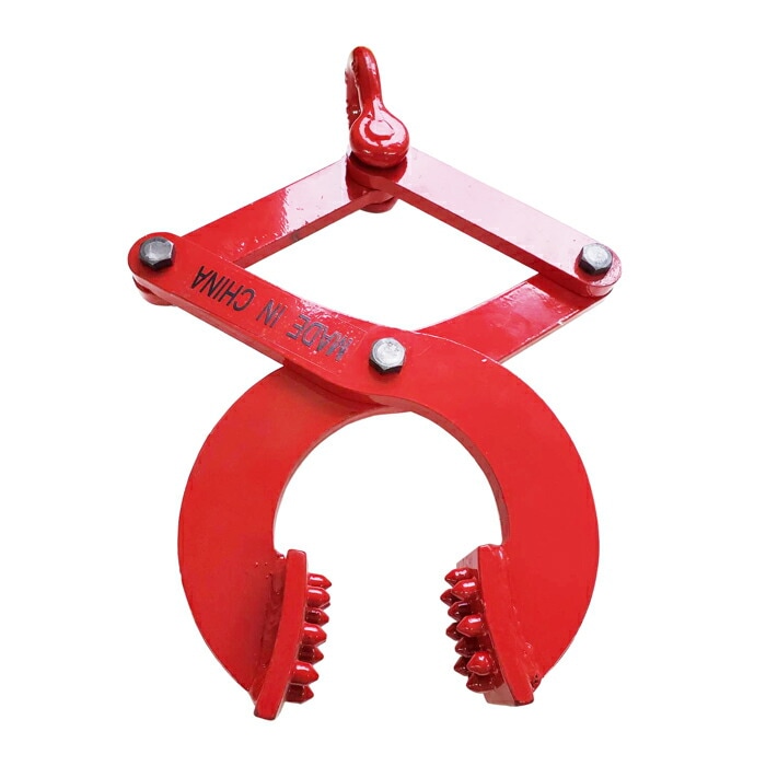 【2個セット】 パレットクランプ パレットプーラー 万能クランプ 牽引 木製パレットを引き出すクランプ 木材クランプ 2000kg 2t クランプ　吊り具　吊具　はさむ　つかむ  最大開口幅180mm