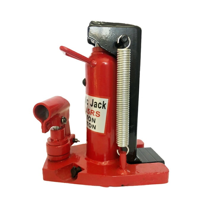 【2台】 爪付きジャッキ 爪部2.5t ヘッド部5t　爪油圧ジャッキ 爪付き油圧ジャッキ  爪ジャッキ  爪付ジャッキ 油圧ジャッキ  ボトルジャッキ 手動 建築工事 補修工事