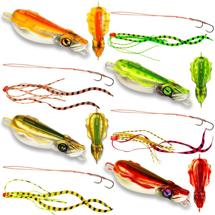 [ELPIS] タイラバ 60g 龍牙パラダイス 万能烏賊アオリ 四色 スターターセット 遊動式 スライド式 ジグ オールマイティ