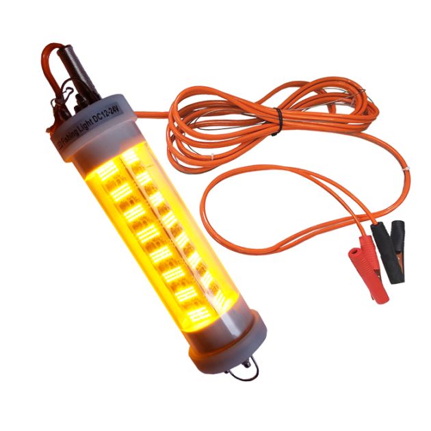 しらすうなぎ 集魚灯 LED水中集魚灯 イカ釣り 12v24v 600w yellow 黄色 イエロー シラスウナギ 漁 水中灯 仕掛け 夜焚き 集魚ライト 明るさ調整