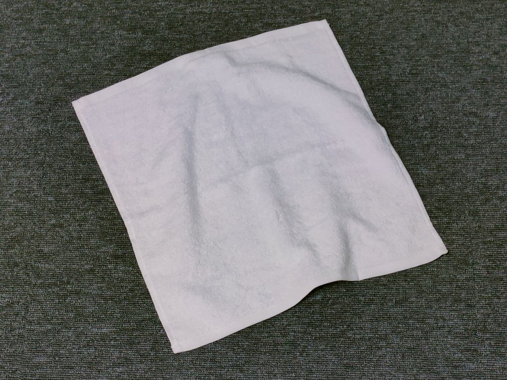 タオル　白 K-2000-10 国産フェイスタオル10枚組 小杉善 ホワイト色