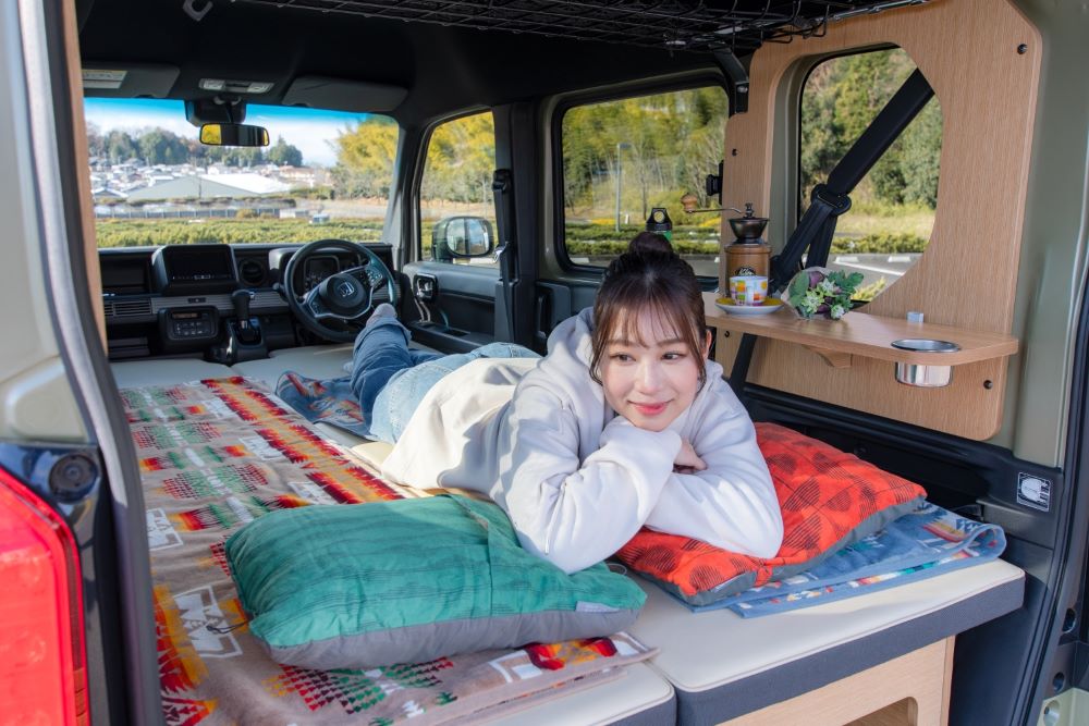 【店頭取付商品】《HONDA/N-VAN専用》トイファクトリー101TentCar コンフォートフルフラットベッドキット（配送不可）