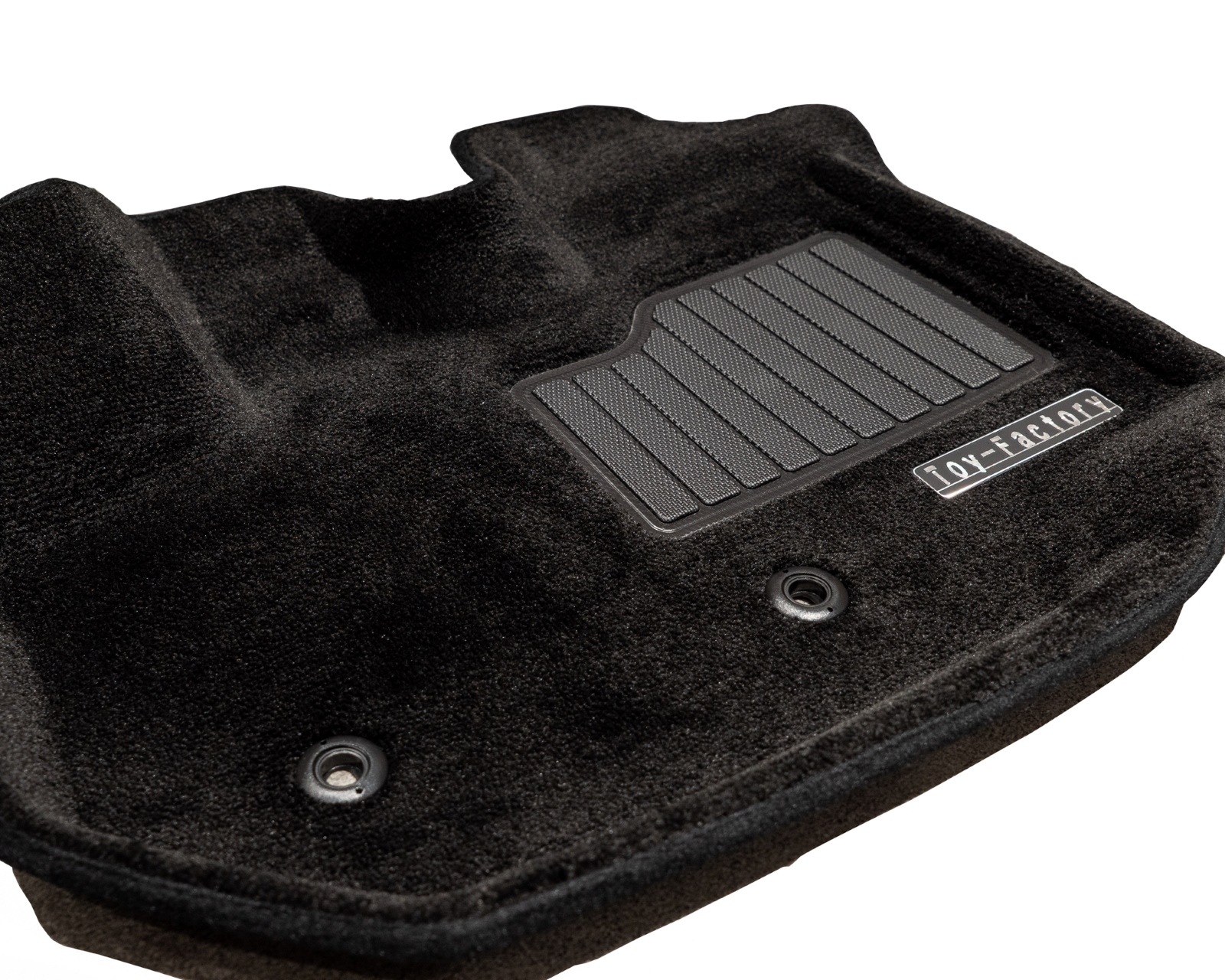 T-SR トイファクトリーロゴ付き 3Dフロントフロアマット［カーペットタイプ］