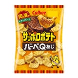 【お菓子】『サッポロポテト　1箱上代￥60×24袋入』＜バーベQあじ＞|スナック菓子|お菓子